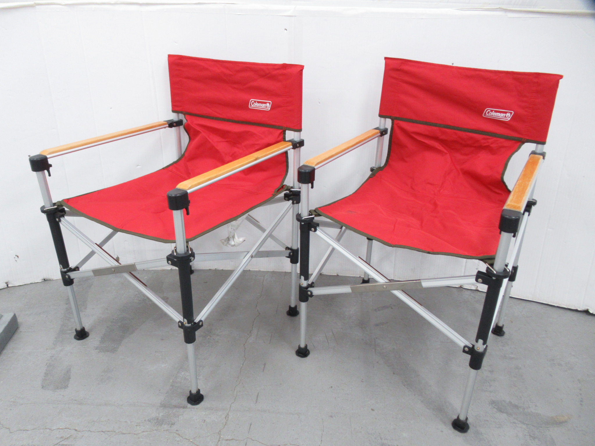 Coleman（コールマン） ツーウェイキャプテンチェア レッド 2脚セット