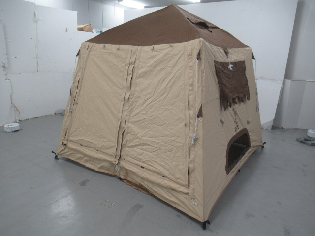 DOD（ディーオーディー） おうちテント ブラウン