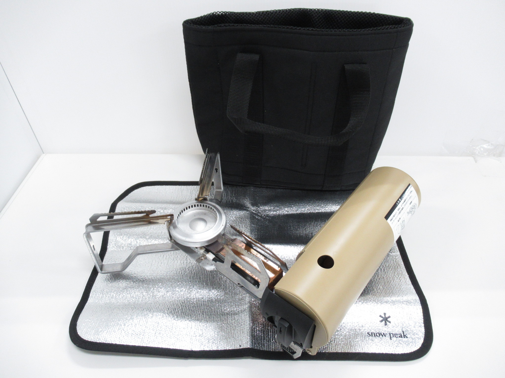 Snow Peak（スノーピーク） HOME＆CAMP バーナー カーキ /バッグ シートセット