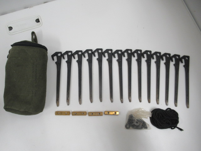 ZANE ARTS（ゼインアーツ） グラートステイク18×14本・ケースセット