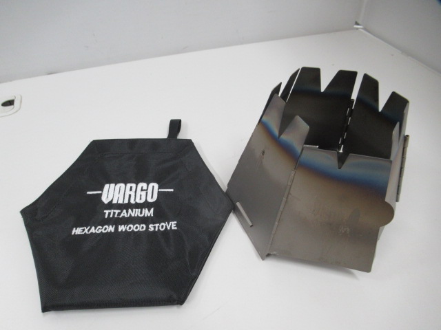 VARGO（バーゴ） ヘキサゴン ウッドストーブ チタン