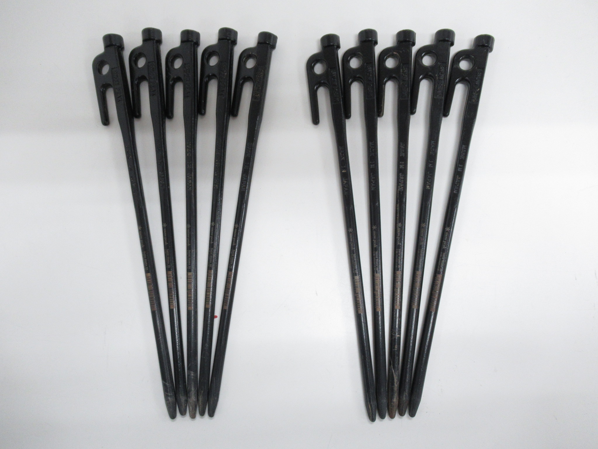 Snow Peak（スノーピーク） ソリッドステーク30 10本セット