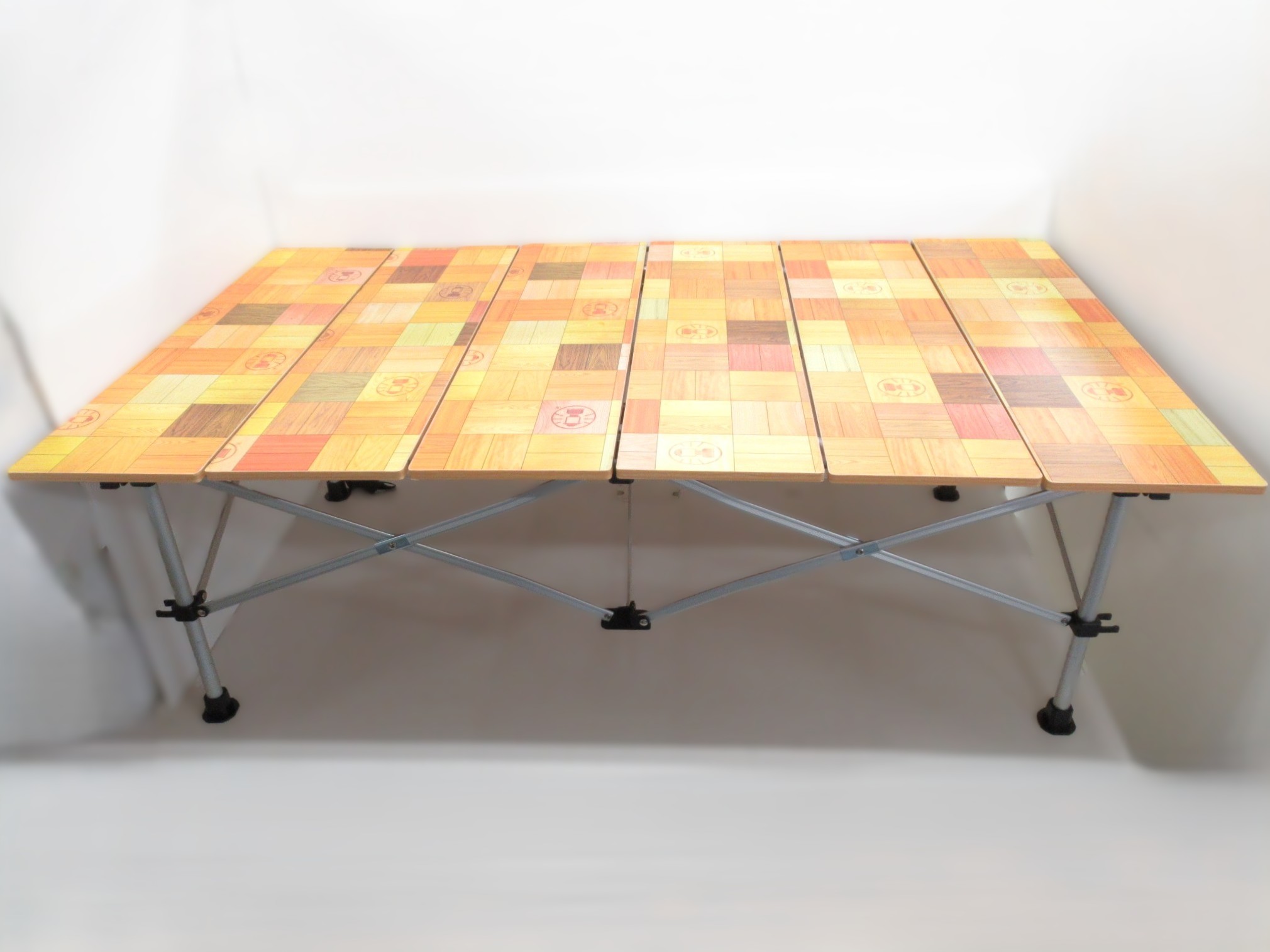 ナチュラルモザイクロールテーブル120 | アウトドア用品・アウトドア