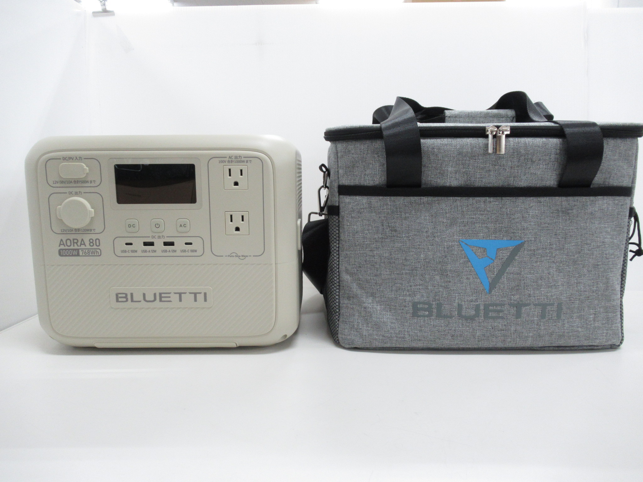その他ブランド BLUETTI ポータブル電源 AORA80/ケースセット