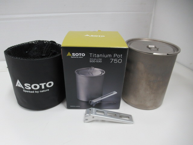 SOTO（ソト・新富士バーナー） チタンポット750+コジー750