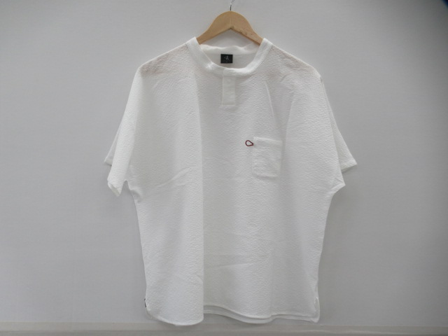 AXESQUIN（アクシーズクイン） 凌 ムササビヘンリーネックシャツ