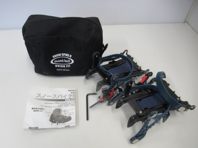 mont-bell（モンベル） スノースパイク6 クイックフィット