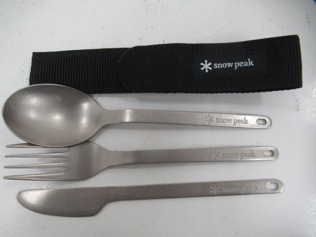 Snow Peak（スノーピーク） ワッパー武器 3本セット（1）