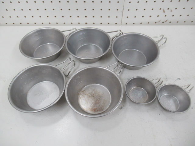 チタンシェラカップ 5点 限定ミニシェラカップ 2点 | アウトドア用品