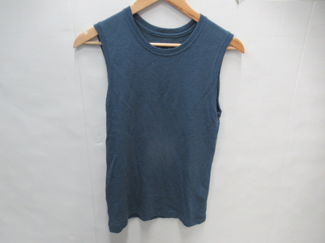 山と道 DF Mesh Merino Sleeveless ブルー