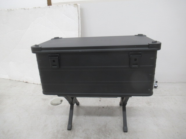 その他ブランド アンプラグドキャンプ ブラックアルミコンテナ L スタンド