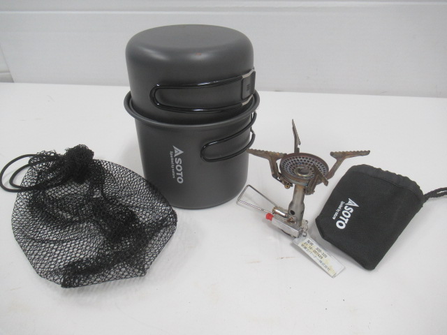 SOTO（ソト・新富士バーナー） シングルバーナー SOD-320 アルミクッカーセット