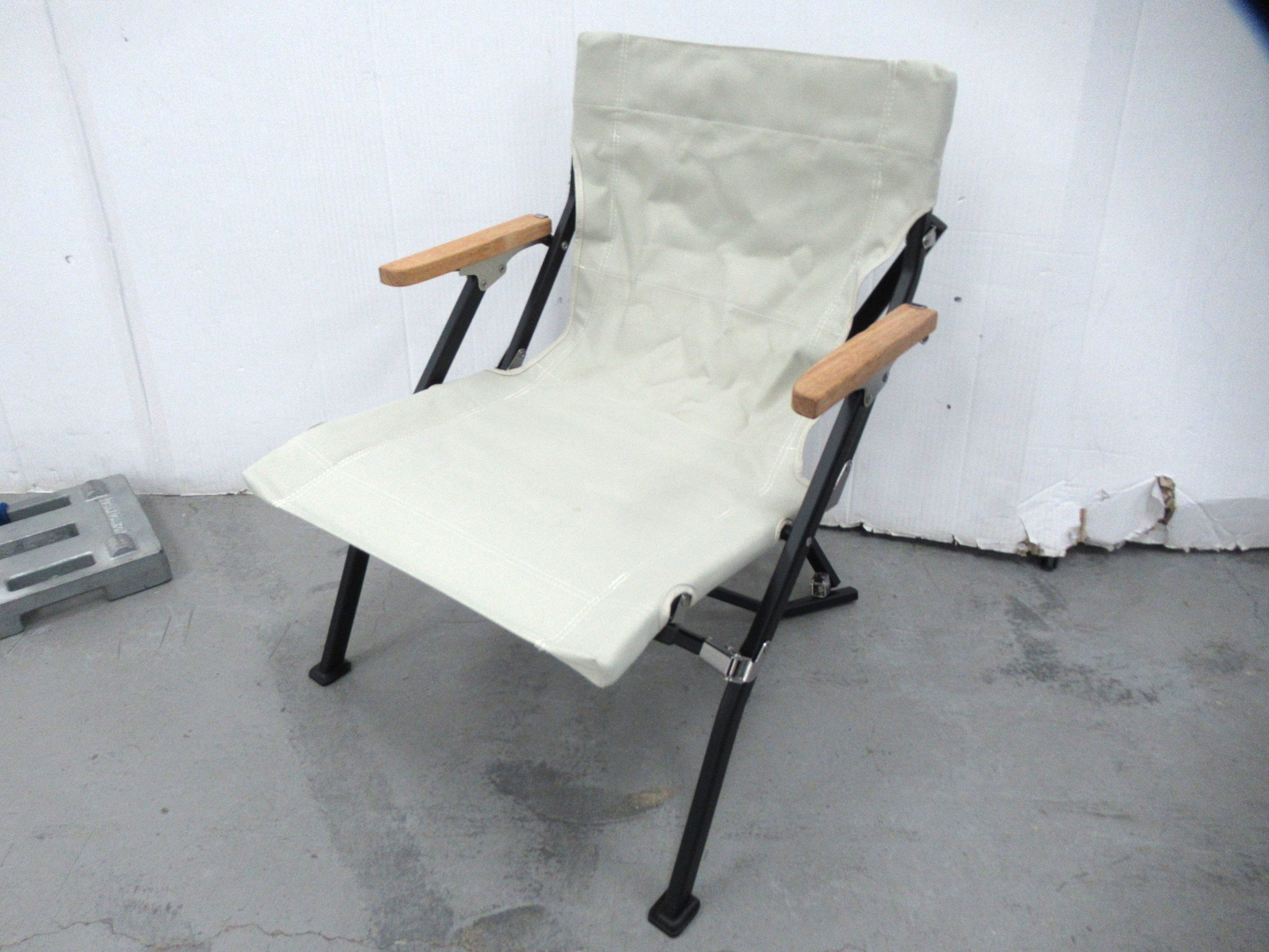 Snow Peak（スノーピーク） ローチェア ショート アイボリー (2)