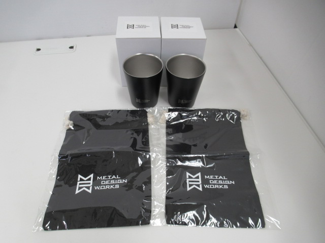 その他ブランド METAL DESIGN WORKS タンブラー2個セット