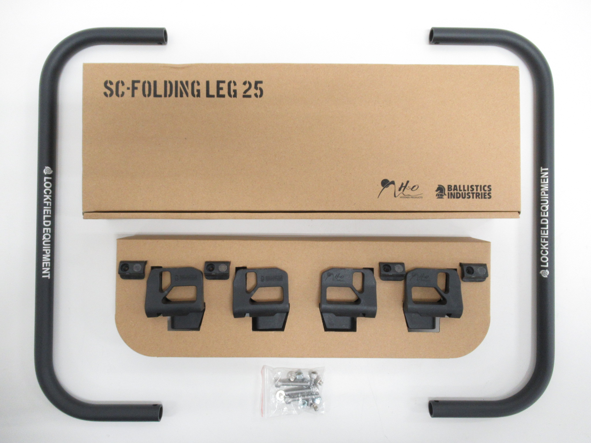 BALLISTICS（バリスティクス） LFEロゴ レーザー刻印SHELCONLEG25ブラック