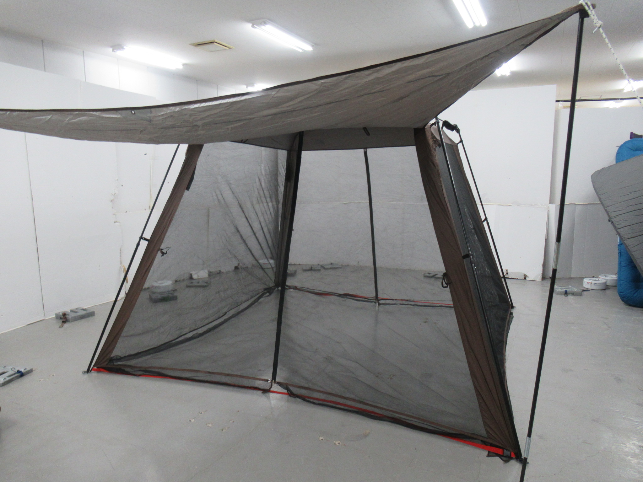 FIELDOOR（フィールドア） ワンタッチスクリーンテント 遮光PUコーティング