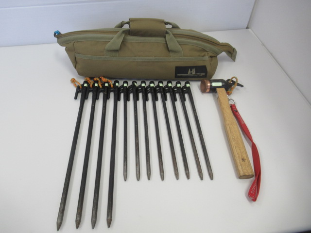 Snow Peak（スノーピーク） ソリッドステーク30×8本・40×4本 セット