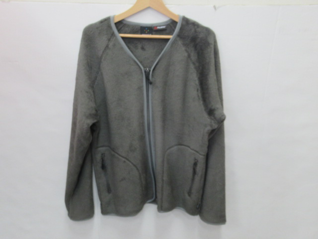 AXESQUIN（アクシーズクイン） ポーラテックハイロフトカーディガン グレー