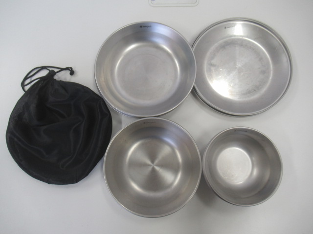 Snow Peak（スノーピーク） テーブルウェアセット L ファミリー&プレート L3枚セット