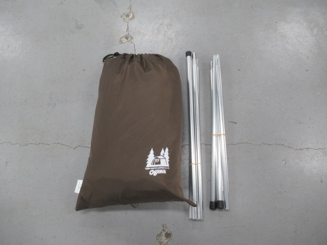 ogawa（小川・キャンパルジャパン） タッソ メッシュスクリーン ポールセット