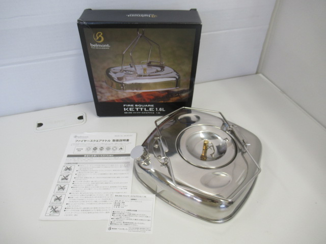 Belmont（ベルモント） ファイヤースクエアケトル1.6L