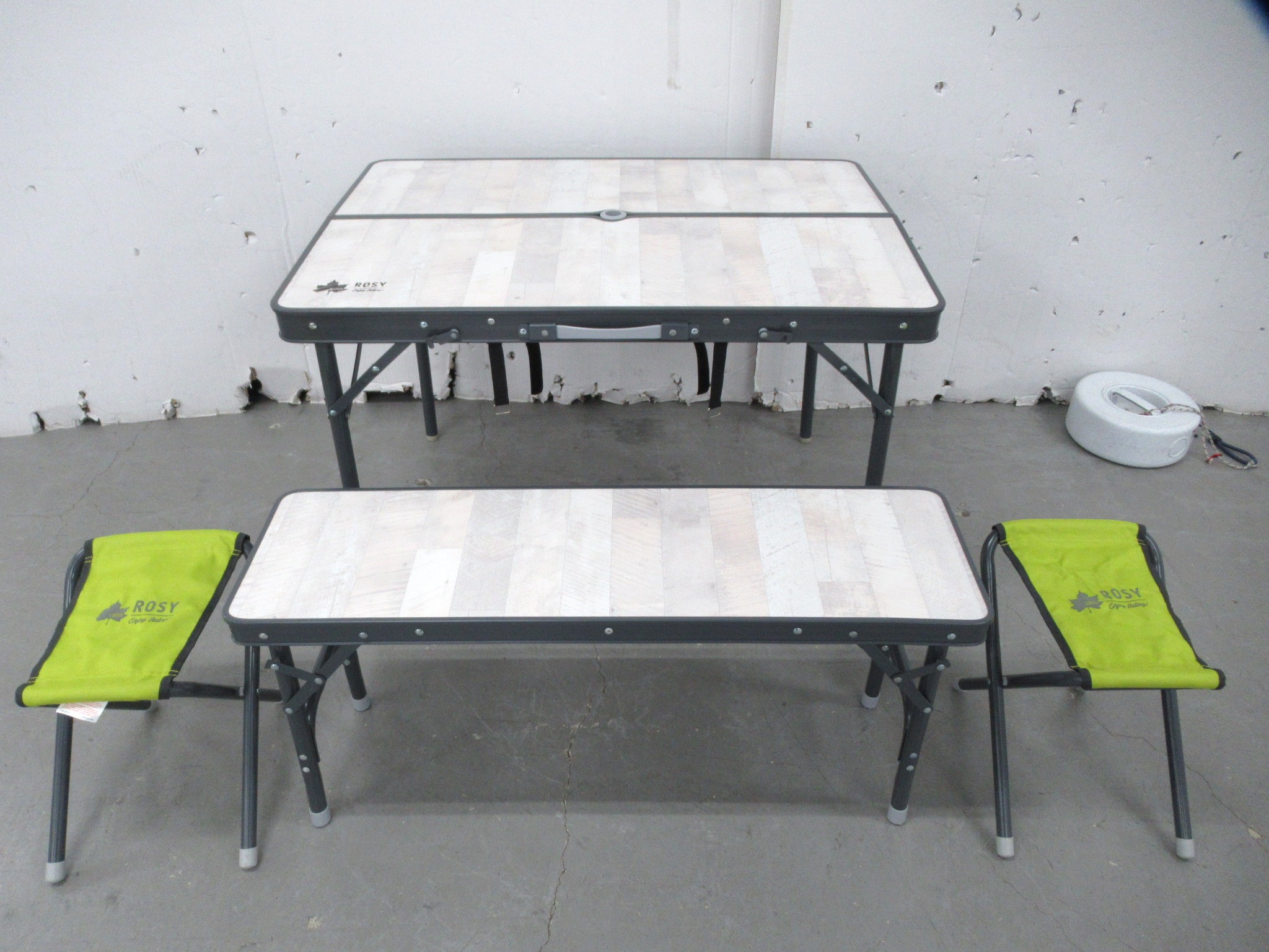 LOGOS（ロゴス） ROSY ファミリーベンチテーブルセット