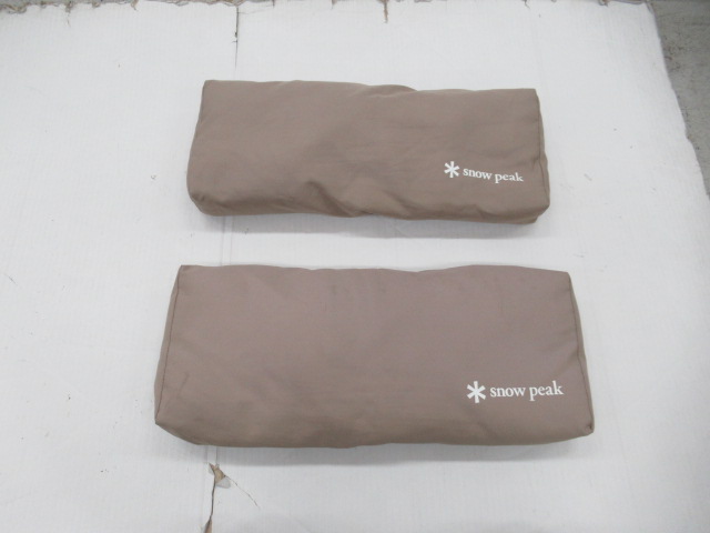 Snow Peak（スノーピーク） ローチェアクッションプラス 2点セット
