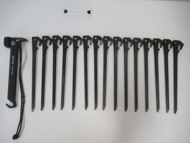 ZANE ARTS（ゼインアーツ） グラートステイク28×15本・ハンマーセット