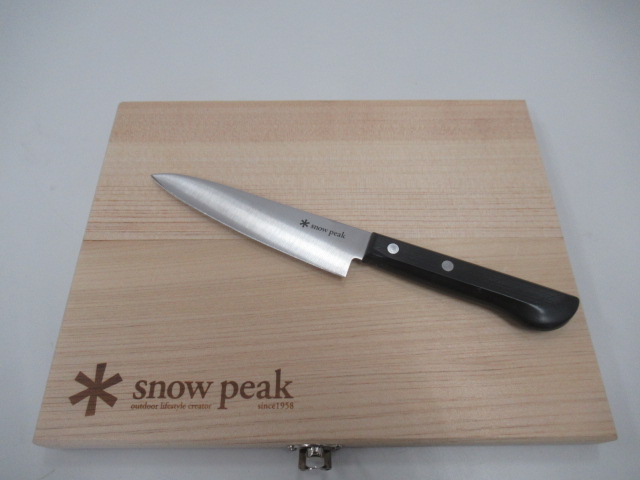 Snow Peak（スノーピーク） マナイタセットM 包丁