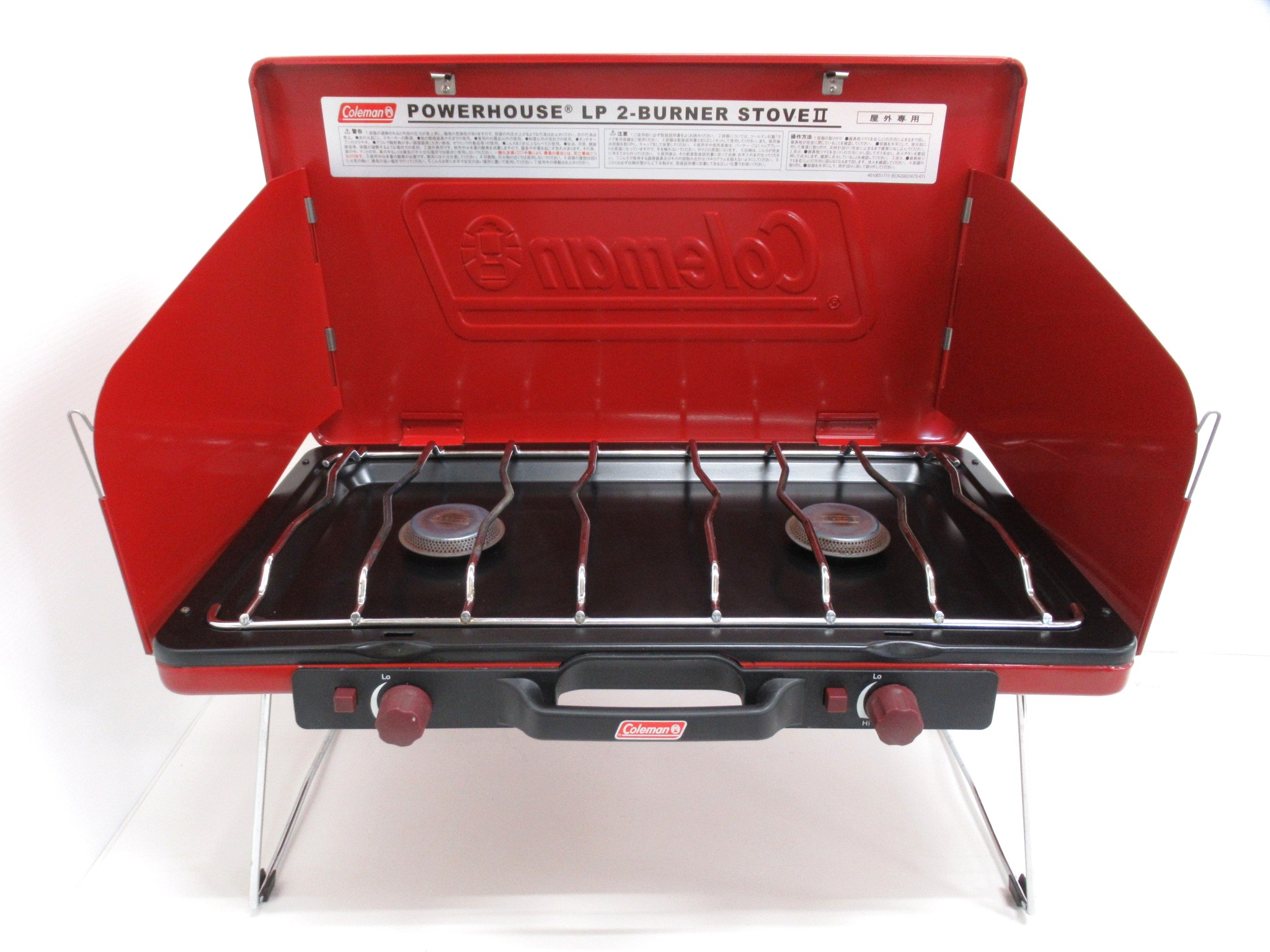 Coleman（コールマン） パワーハウスLP ツーバーナーストーブ2 レッド