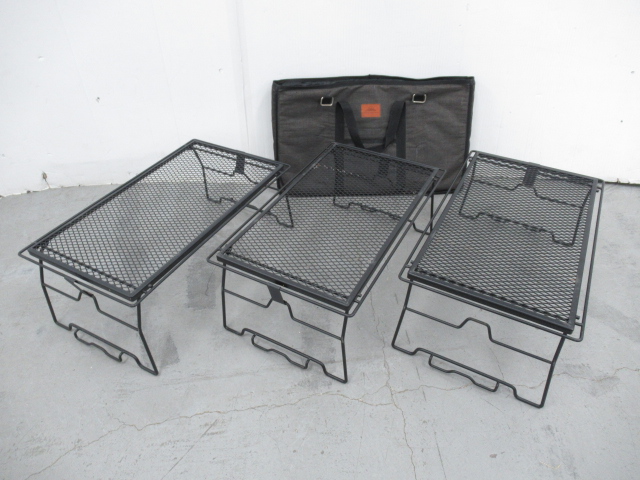 その他ブランド キャンピングムーン スタッキングラック 3点セット