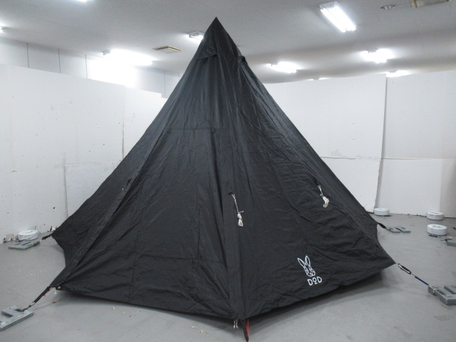 DOD（ディーオーディー） ワンポールテントL ブラック