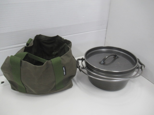 UNIFLAME（ユニフレーム） ダッチオーブン 8インチスーパーディープ+ケース