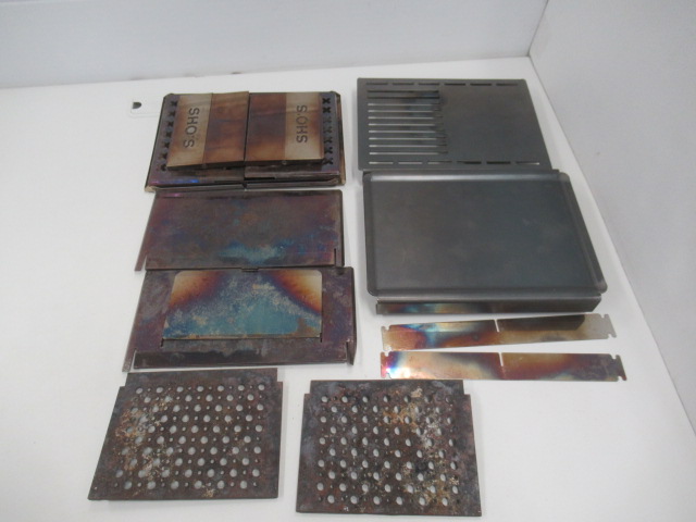 笑'ｓ-sho's- コンパクト焚き火グリル B-GO-WING セット