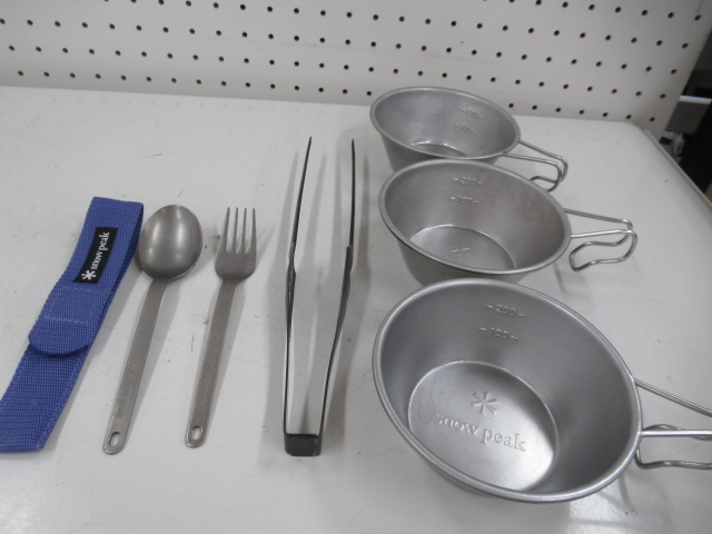 Snow Peak（スノーピーク） ワッパー武器 シェラカップ ピッツ セット