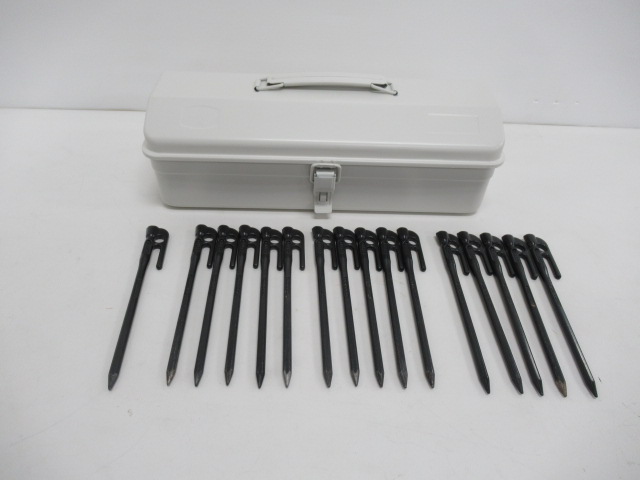 村の鍛冶屋（ムラノカジヤ） エリッゼステーク18×16本 無印良品 工具箱セット