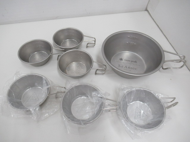 Snow Peak（スノーピーク） ミニシェラカップ 雪峰祭 2022 春 ＋ SPW2022