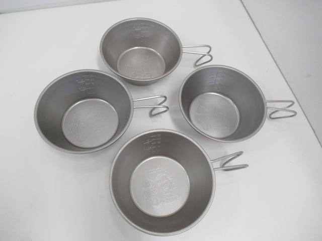 その他ブランド キャンプアンドキャビンズ 山中湖 シェラカップ 4個セット