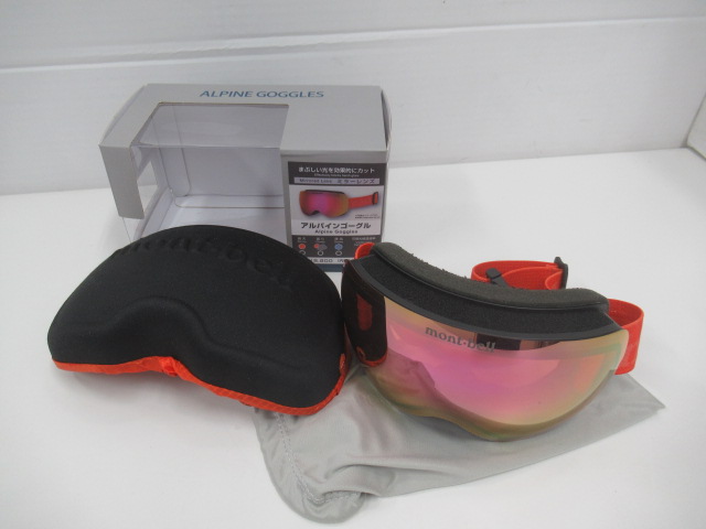 mont-bell（モンベル） アルパインゴーグル+ケース