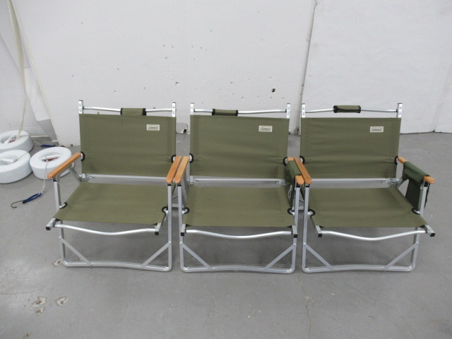 Coleman（コールマン） 3脚セット コンパクトフォールディングチェア オリーブ