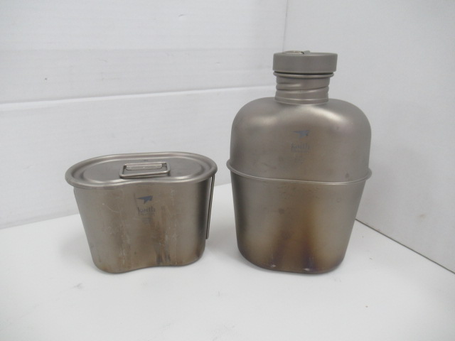 その他ブランド Keith チタン製 キャンティーンセット