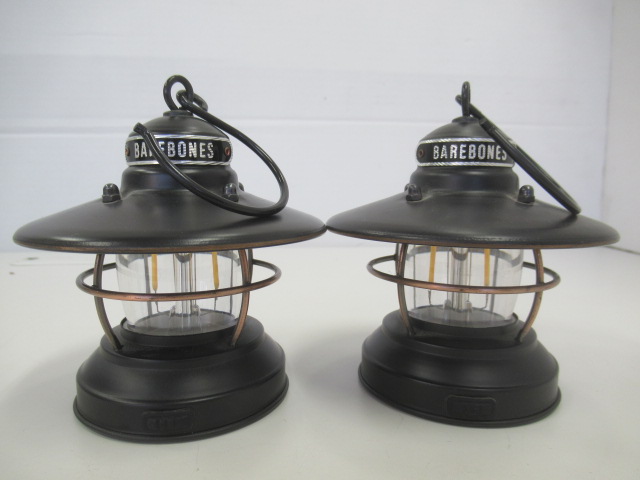 Barebones Living（ベアボーンズリビング） ミニエジソンランタン 2点セット
