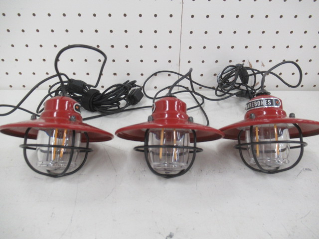 Barebones Living（ベアボーンズリビング） エジソンストリングライトLED レッド