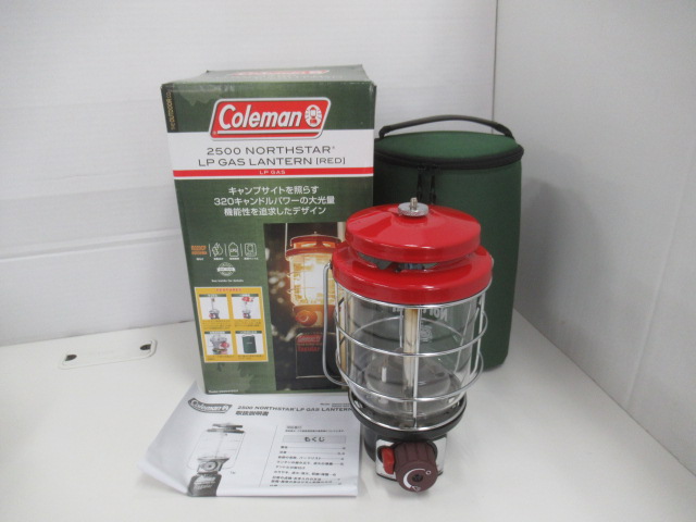 Coleman（コールマン） 2500 ノーススターLPガスランタン (レッド)