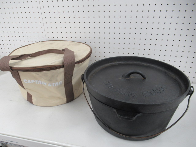 CAPTAIN STAG（キャプテンスタッグ） ダッチオーブン 30cmオプションセット UG-3047