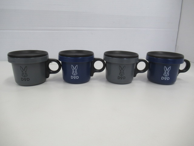 DOD（ディーオーディー） 放浪コロリマグ 4点セット PP1-811-GY/NV