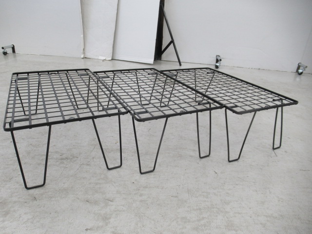 UNIFLAME（ユニフレーム） フィールドラック ブラック 3個セット