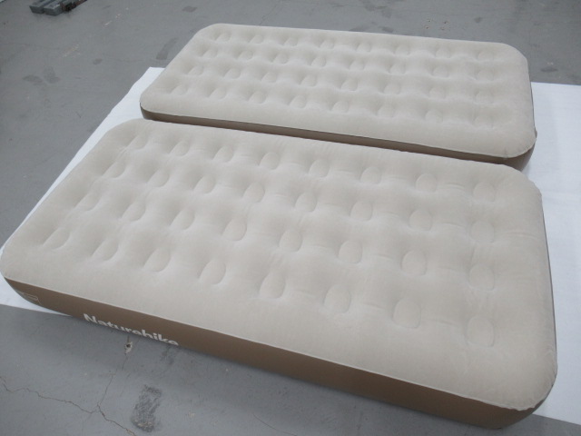 NatureHike（ネイチャーハイク） 電動ポンプ内蔵エアーマット シングル 2点セット