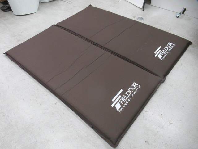 FIELDOOR（フィールドア） 【4点セット】車中泊マット 5cm Mサイズ ピローセット