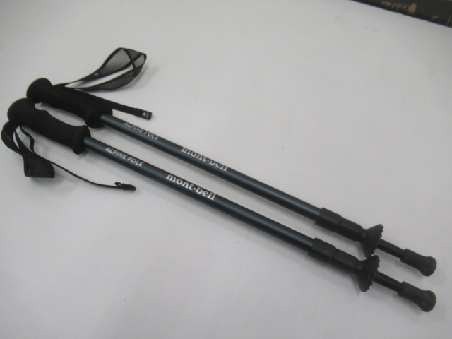 mont-bell（モンベル） アルパインポール 2本セット ブルー